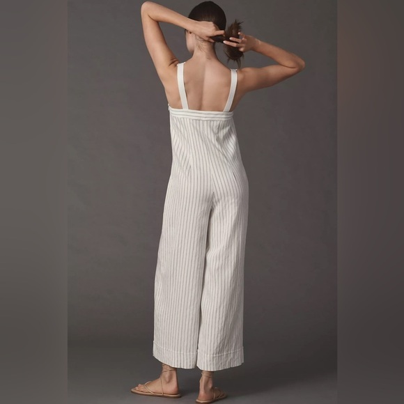 NWT Anthropologie Maeve Waders Wide-Leg Jumpsuit 🍓 - Picture 4 of 6